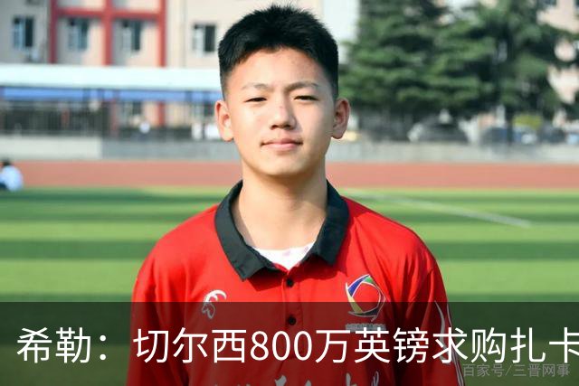 希勒：切尔西800万英镑求购扎卡太离谱，上赛季他是英超最佳之一